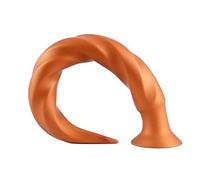 Long Anal Plug With Strong Suction Cup Female Masturbator Prostate Massager Sex Products Sex Toy For Couple Sex Shop Butt Plug18(Gold L)