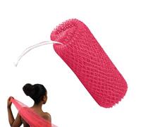 Long Bath Scrubber - African Bath Net, Rete Da Doccia per Massaggio Corporeo | Strumento Di Lavaggio Del Corpo Elastico per Le Gambe Con Le Braccia Posteriore, Mesh a Secco Rapido Resisten