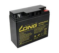 LONG Batteria al piombo acido, 12 V, 18 Ah, F3 HighRate (WP18-12SHR), PBLO-12V018-F3AH nero