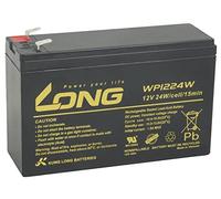 LONG Batteria al piombo acido, 12 V, 6 Ah, F2 Highrate (WP1224 W)