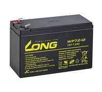 Long batteria al piombo WP7.2 - 12 F1 12 V 7,2 AH con VDS
