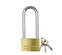 Long Beam Key Padlock,Anti-Shearing and Anti-Prying Security Anti-Theft Lock,Home Student Drawer Cabinet Luggage(55x129.7mm)