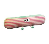 Long Body Pillow, Cute Striped Hug Pillow, Snuggle Pillow for Adults, Side Sleeper Body Pillow, Lumbar Cushion Pillow, Striped Body Pillow With Removable Cover for Snuggling, Comfort and Support