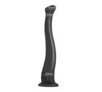 Long Butt Plug Silicone Anal Plug For Women Sex Toys Big Anal Dildo Sex Shop Stimulate The Anus Sex Product Sex Tooys For Man18(Black M)