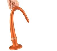 Long Buttplug Silicone Anal Plug For Women Sex Toy Bdsm Big Butt Plug Annal Dildo Analplug Sex Toys For Womans Men Gay Sexshop(A011-gold-40)