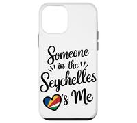 Long Distance Someone In The Seychelles Loves Me Custodia per iPhone 12 mini