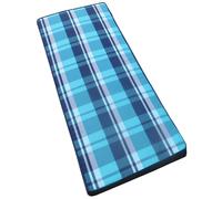 LONG FLATTY - cuscino 150 con doppia cucitura idrorepellente a quadri