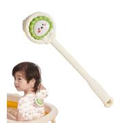 Long Handle Bath Brush For Shower, Cartoon Bath Scrubber Body Brush For Men, Women, Children, Extra-Long Shower Brush With Comfortable Grip For Back, Body And Feet Scrubbing, Soft Bristles For Gentle