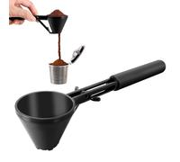 Long Handle Coffee Scoop, Measuring Spoon Funnel Tool, Spill Proof Coffee Powder Dispenser, Reusable Accessory System, Precision Measuring Spoon for Home Kitchen Use 7.3x1.6 inches