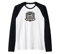 Long Haul Semi Truck Driver Big Rig Trucker Gift Maglia con Maniche Raglan