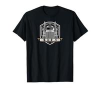 Long Haul Semi Truck Driver Big Rig Trucker Gift Maglietta