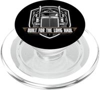 Long Haul Semi Truck Driver Big Rig Trucker Gift PopSockets PopGrip per MagSafe