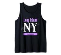 Long Island New York Vintage NY Classic LI New York Design Canotta