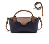 Long Keeper Borsa a Spalla Piccola Donna Borsetta Tracolla in Nylon Moda Borse a Mano e a Spalla Morbida Tracolla Porta Cellulare per Donna Adolescente (Blu Scuro)