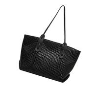 Long Keeper - Borsa da donna con tracolla grande, borsa a tracolla per weekend, impermeabile, per lavoro, viaggi, palestra, scuola, elegante, da portare sotto il braccio, per lo shopping e il, Nero