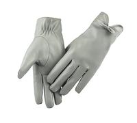 Long Keeper Guanti Pelle Donna - Guanti Invernali Caldi Touch Screen Vintage Guanti da Guida in Ecopelle con Foderati per Donna, Taglia Unica