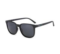 Long Keeper Occhiali da Sole Polarizzati Uomo Donna Klassisch Guida Occhiali da Viaggio Sport Moda Occhiali da Sole (Nero Grigio)
