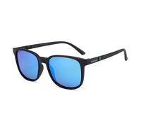 Long Keeper Occhiali da Sole Polarizzati Uomo Donna Klassisch Guida Occhiali da Viaggio Sport Moda Occhiali da Sole (Nero Blu)