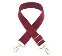 Long Keeper Tracolla per Borsa - 3,8 cm Ampia Cinghia Tracolla Larga per Borsa Donna Regolabile Colorate Tracolla Cinghie per Borse a Tracolla per Borsetta (Vino Rosso Puro)