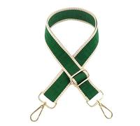 Long Keeper Tracolla per Borsa - 3,8 cm Ampia Cinghia Tracolla Larga per Borsa Donna Regolabile Colorate Tracolla Cinghie per Borse a Tracolla per Borsetta (Verde Puro)