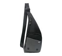 Long Keeper Zaino Monospalla Sottile Uomo Donna - Impermeabile Borsa Tracolla Monospalla Sportivo Sling Bag Multitasche Zaino Petto per Viaggio Trekking Lavoro