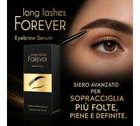 LONG LASHES FOREVER siero per allungare SOPRACCIGLIA rendendole FORTI e FOLTE