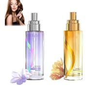 Long-Lasting Lightweight Hair Soft Essential Oil Spray, Soft Hair Care Essential Oil Spray, Quick Volume Hair Long Lasting Refreshing Spray, Fluffy Volumizing Hair Spray for All Hair Types (2PCS)
