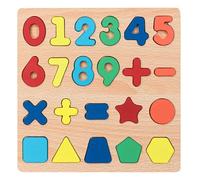 Long-lasting Material: Carefully Sanded For An Entire Burr- And Wood-safe Experience, Our Wooden Number Puzzle Board Provides An Enhanced Tactile Experience With A Fine Hand-feeling Progression