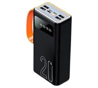 Long-Lasting Solar Charger, Portable Power Bank, Compact Battery Pack, Double Charging Modes, Ideal for Camping, Hiking, Fishing, Outdoor Adventures 5.83x2.8x1.89 Inch