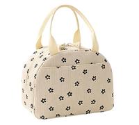 Long-Lasting Warmth Preservation: Designed with a thick insulation layer, this insulated lunch bag keeps food warm for hours, ensuring warm meals whether you are at the office, on a picnic, or traveli