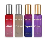 Long-Lasting Women's Profumo Gift Set | 4 x 20 ml Premium Profumi with Red Fruits, Jasmine&PinkPepper | Fruity & FloralScents