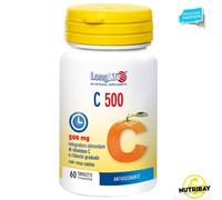 LONG LIFE C 500 T/R - 60 tav VITAMINA C LENTO RILASCIO CON ROSA CANINA