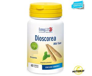 LONG LIFE DIOSCOREA 60 caps INTEGRATORE WILD YAM
