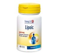Longlife Lipoic - Integratore Alimentare, 60 Capsule