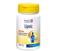 Longlife Lipoic 300mg Integratore Salute Pelle 60 Capsule