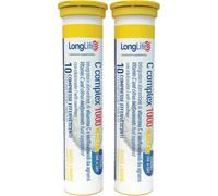 LONGLIFE C complex 1000 - integratore di vitamina c 20 compresse effervescenti