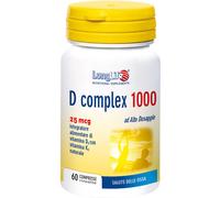 LONG LIFE D COMPLEX 1000 U.I. - 60 cpr INTEGRATORE DI VITAMINA D3 + K2