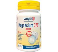 Long Life Magnesium 375 Cardio - 60 tav Cuore e circolazione, anti stanchezza