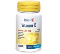 Long Life Vitamin D 2000 - 60 perle Pelle, denti e ossa