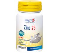 Long Life – Integratore di Zinco 25 mg – 100 compresse