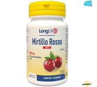 Long Life Mirtillo Rosso Forte - 60 caps Antiossidante naturale e drenante