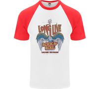 Long Live Rock N Roll Heavy Metal Chitarra Uomo T-Shirt S/S