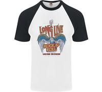 Long Live Rock N Roll Heavy Metal Chitarra Uomo T-Shirt S/S