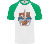 Long Live Rock N Roll Heavy Metal Chitarra Uomo T-Shirt S/S