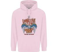Long Live Rock N Roll Heavy Metal Guitar Felpa Uomo