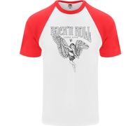 Long Live Rock N Rotolo Angel Uomo S/S Baseball T-Shirt