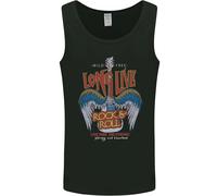 Long Live Rock N Rotolo Heavy Metal Chitarra Uomo Canotta