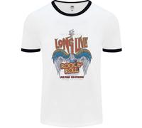 Long Live Rock N Rotolo Heavy Metal Chitarra Uomo Ringer