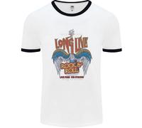 Long Live Rock N Rotolo Heavy Metal Chitarra Uomo Ringer