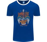 Long Live Rock N Rotolo Heavy Metal Chitarra Uomo Ringer Fotl